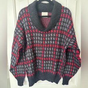 100% Wool Women’s Vintage Sweater from Great Britain Size L/XL
